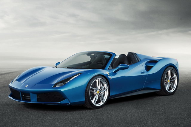 La nuova Ferrari 488 Spider