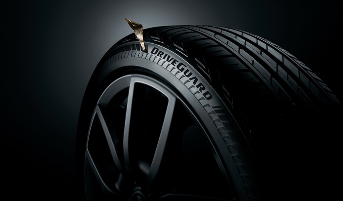 Il pneumatico Bridgestone DriveGuard