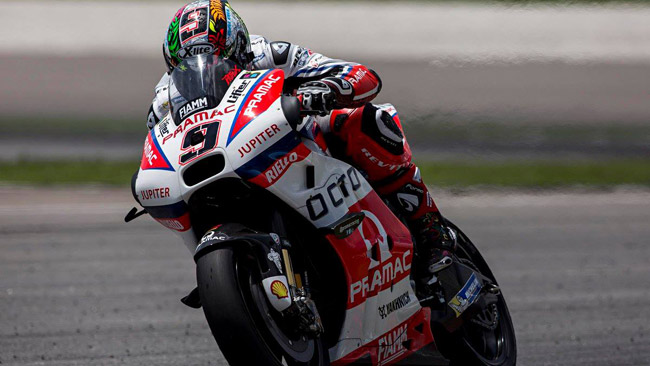 Danilo Petrucci in azione