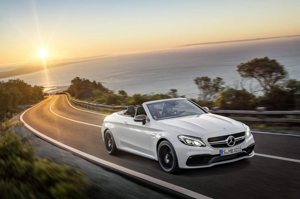 La Mercedes AMG C63 Cabrio