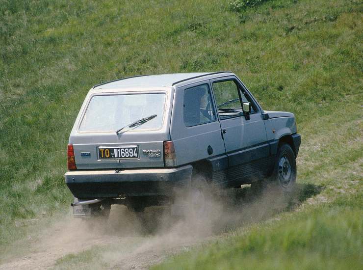 L'iconica fiat Panda 4x4, 1983