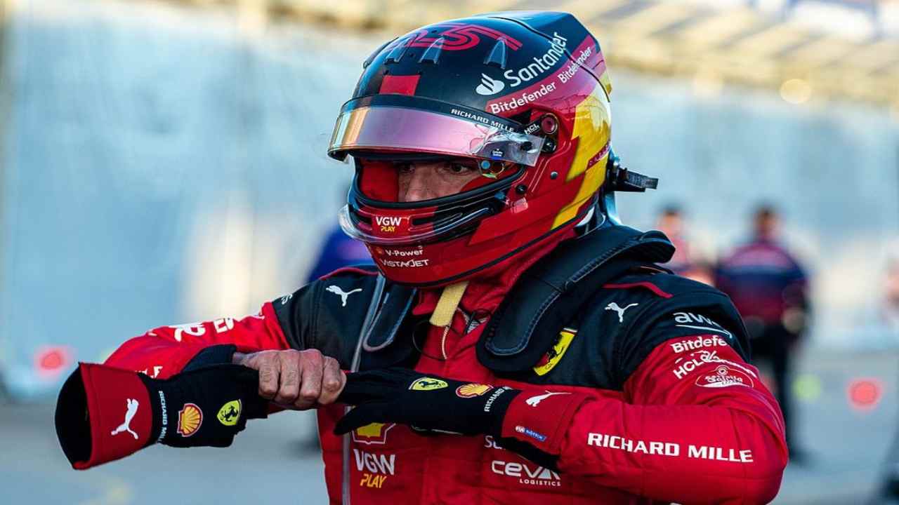 Carlos Sainz, team Ferrari