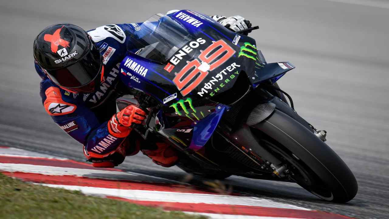 Il campione del motociclismo Jorge Lorenzo