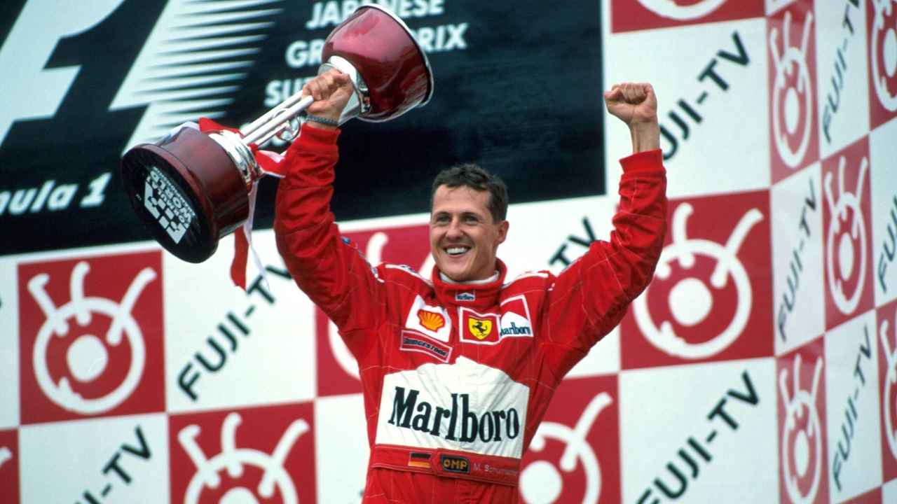 Il campione di Formula 1 Michael Schumacher