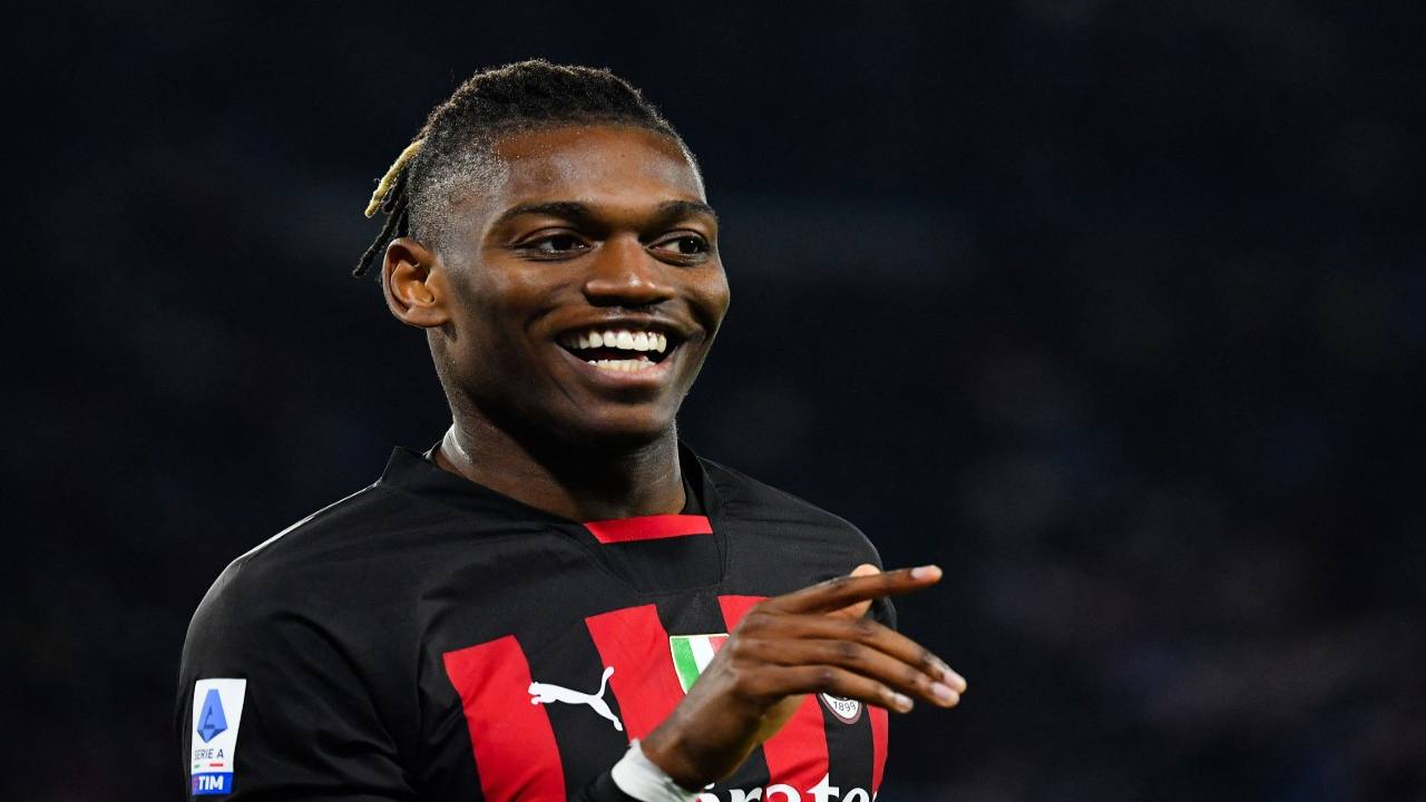 Il campione rossonero Rafael Leao