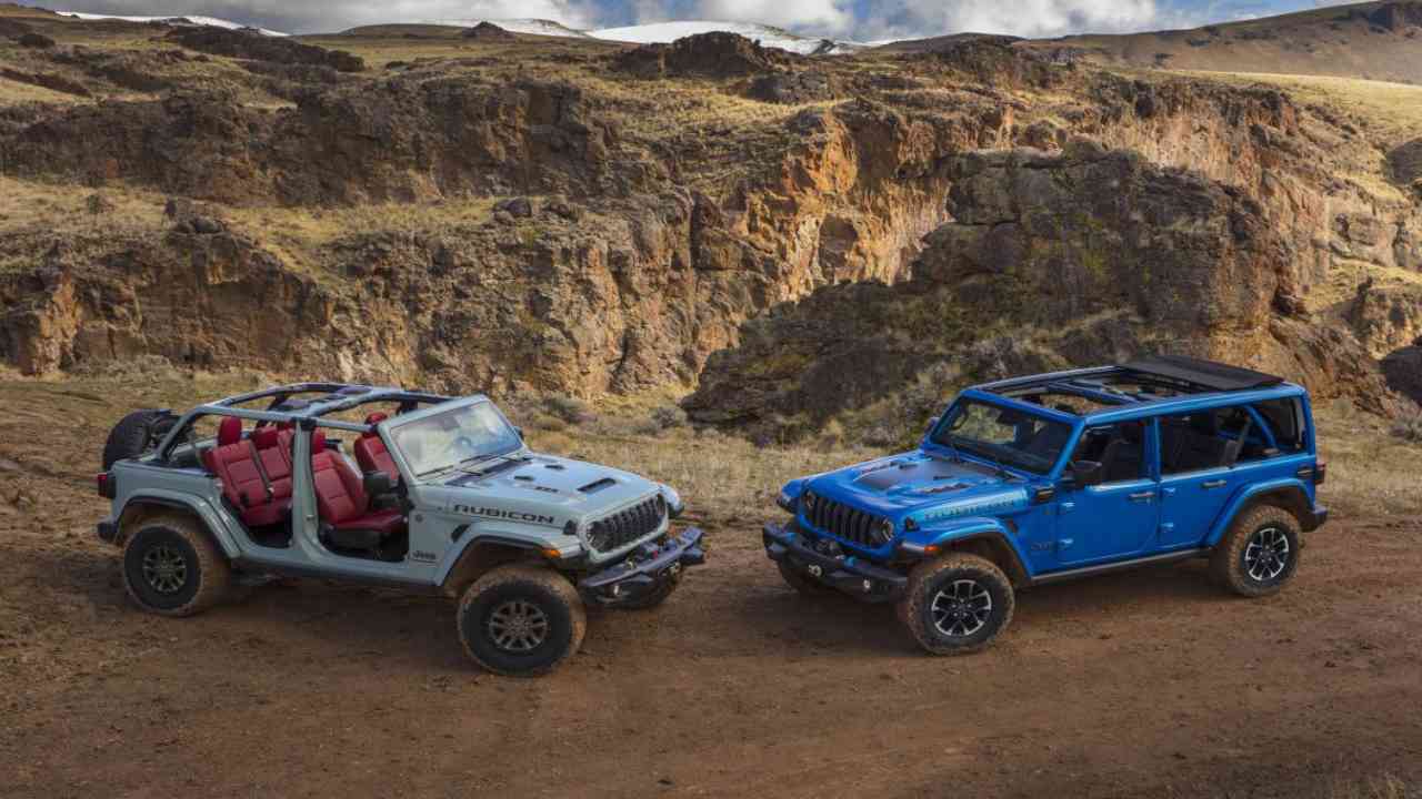 La nuova Jeep Wrangler 2024, per gli Stati Uniti