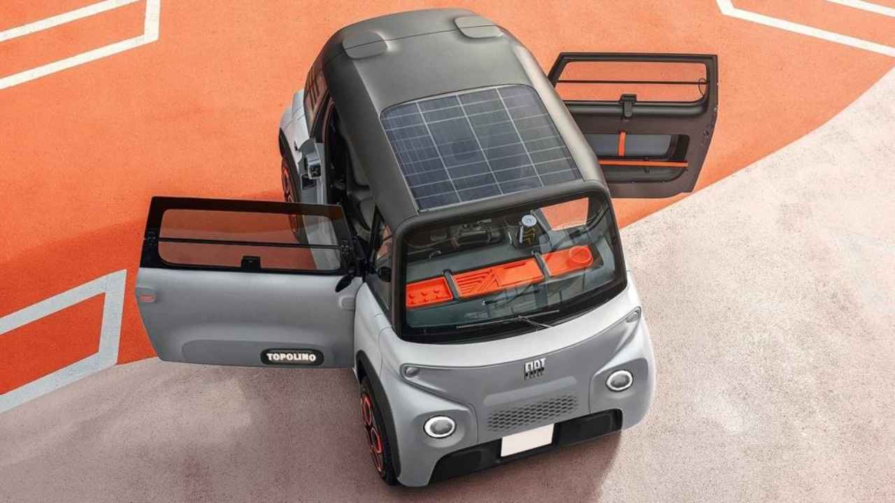 Come sarà il nascente quadriciclo elettrico Fiat_