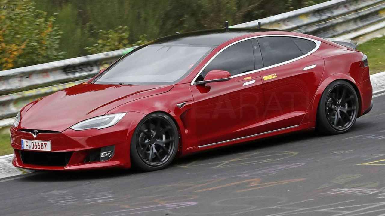 Tesla Model S e il nuovo Track Package