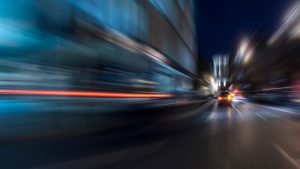 Auto a tutta velocità