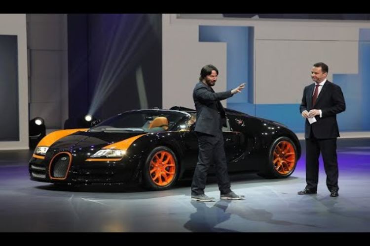 bugatti kenu reeves - tuttosuimotori.it