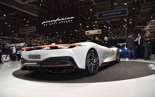 Stand Pininfarina per Battista