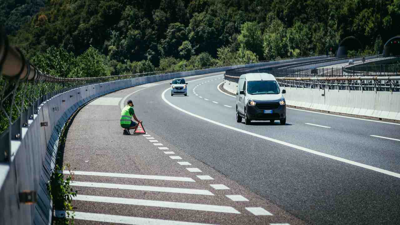 Utilizzo corsia d'emergenza