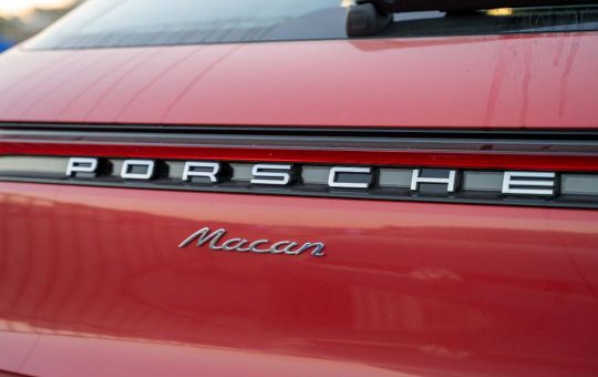 Dettaglio posteriore Porsche Macan