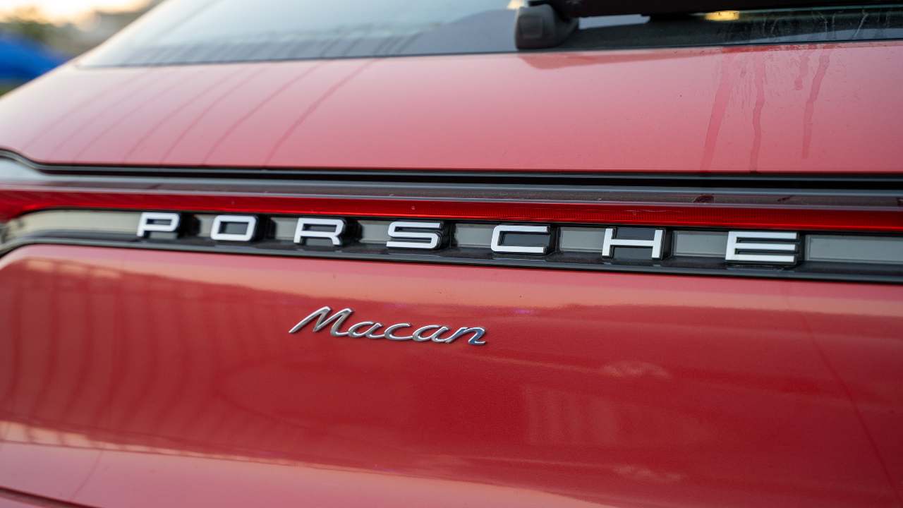 Dettaglio posteriore Porsche Macan