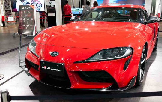 Front Splitter Toyota Supra