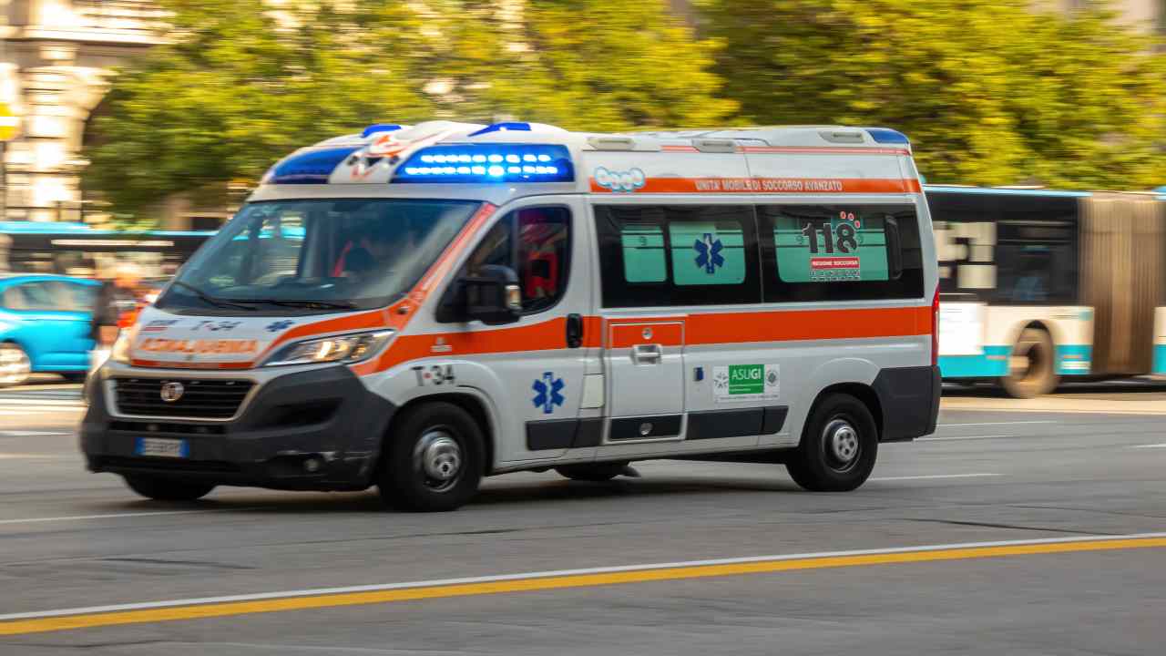 Ambulanza in corsa 