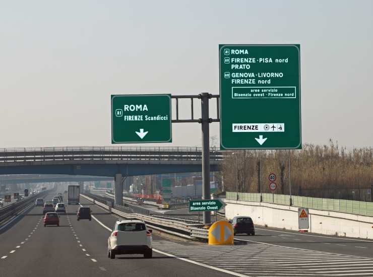 Autostrada e uscite 