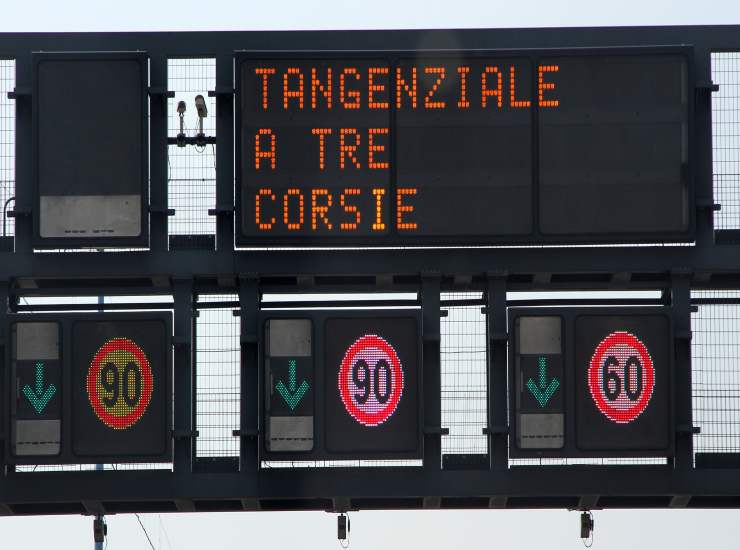 Limiti di velocità in autostrada 