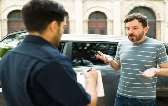 Automobilista multato