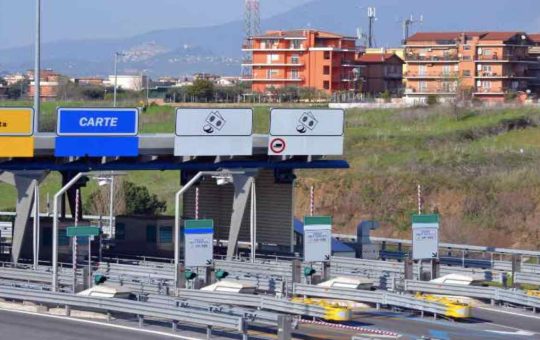 Casello e pagamento pedaggio